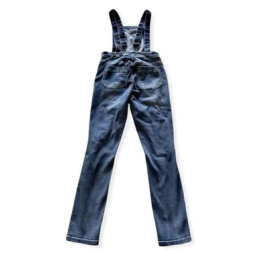Wallflower WOMENS DENIM Skinny OVERALLS, Size S